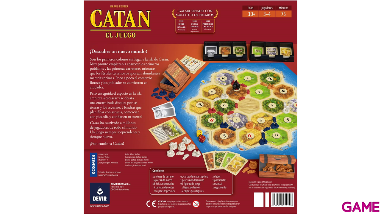 Juego de mesa Catan-1