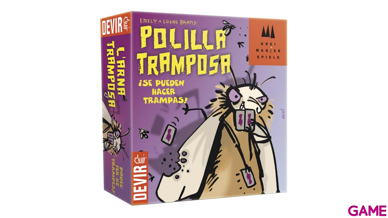 Juego de mesa Polilla Tramposa-0