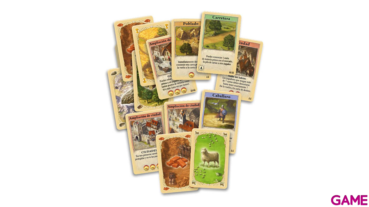 Juego de mesa Catan cartas Mini-3