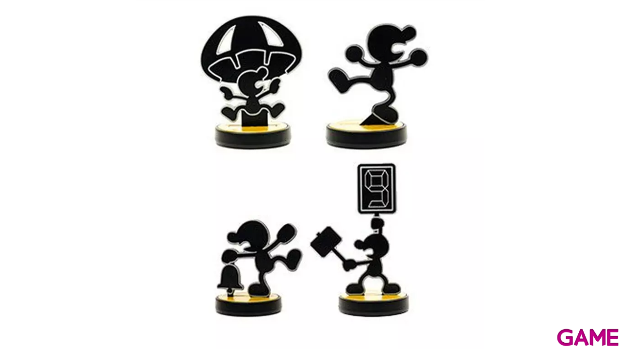 Figura Amiibo Smash Game & Watch-1