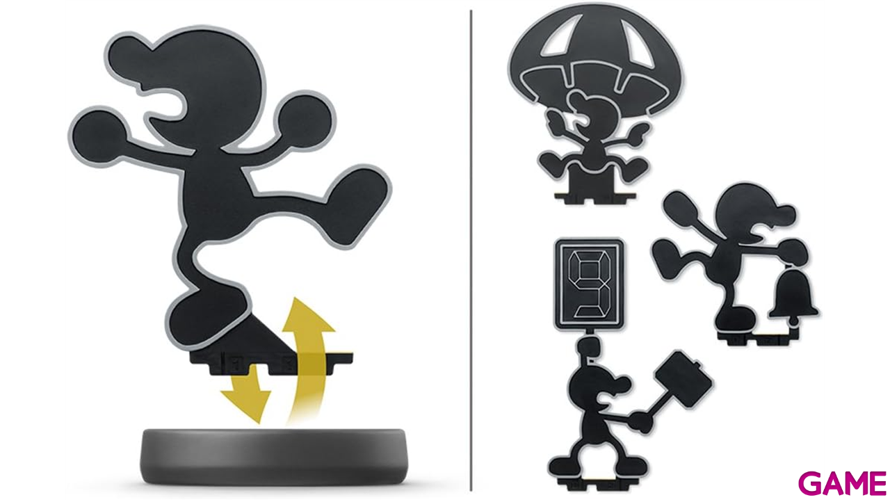 Figura Amiibo Smash Game & Watch-2