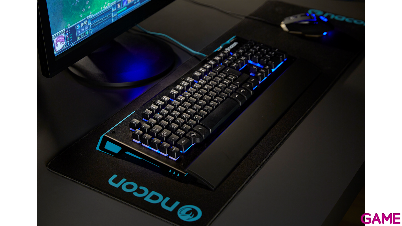 Nacon CL-510 Led Azul Spanish Layout - Teclado Gaming-8