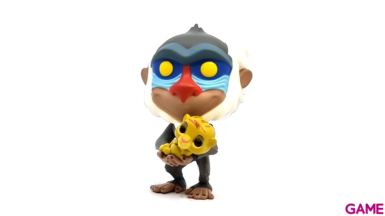 Figura POP El Rey Leon: Rafiki con Bebé Simba-13
