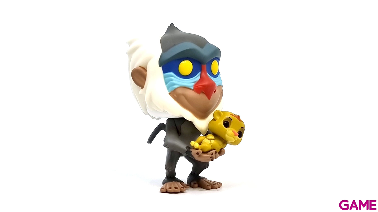 Figura POP El Rey Leon: Rafiki con Bebé Simba-16