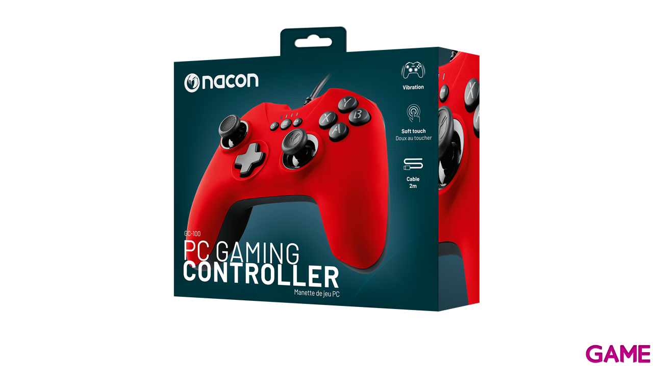 NACON GC-100XF Rojo PC - Controller-3