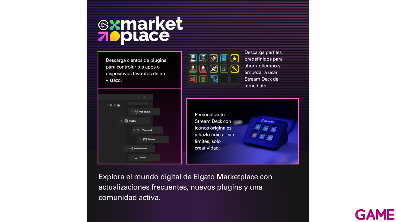 Elgato Stream Deck Mini - Controlador Streaming-4