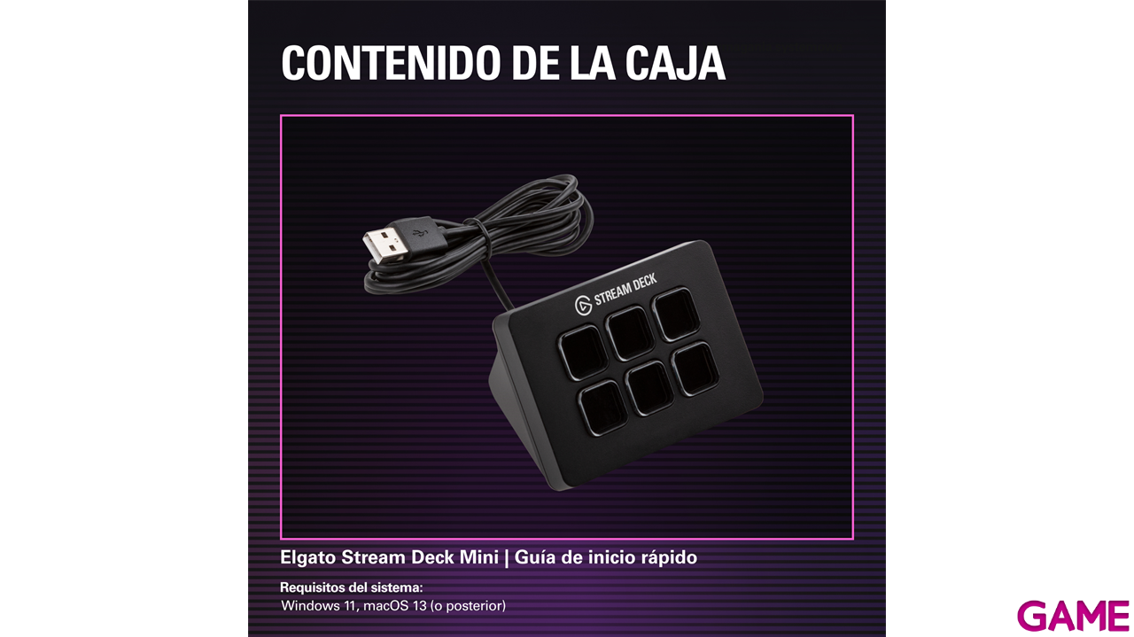 Elgato Stream Deck Mini - Controlador Streaming-5