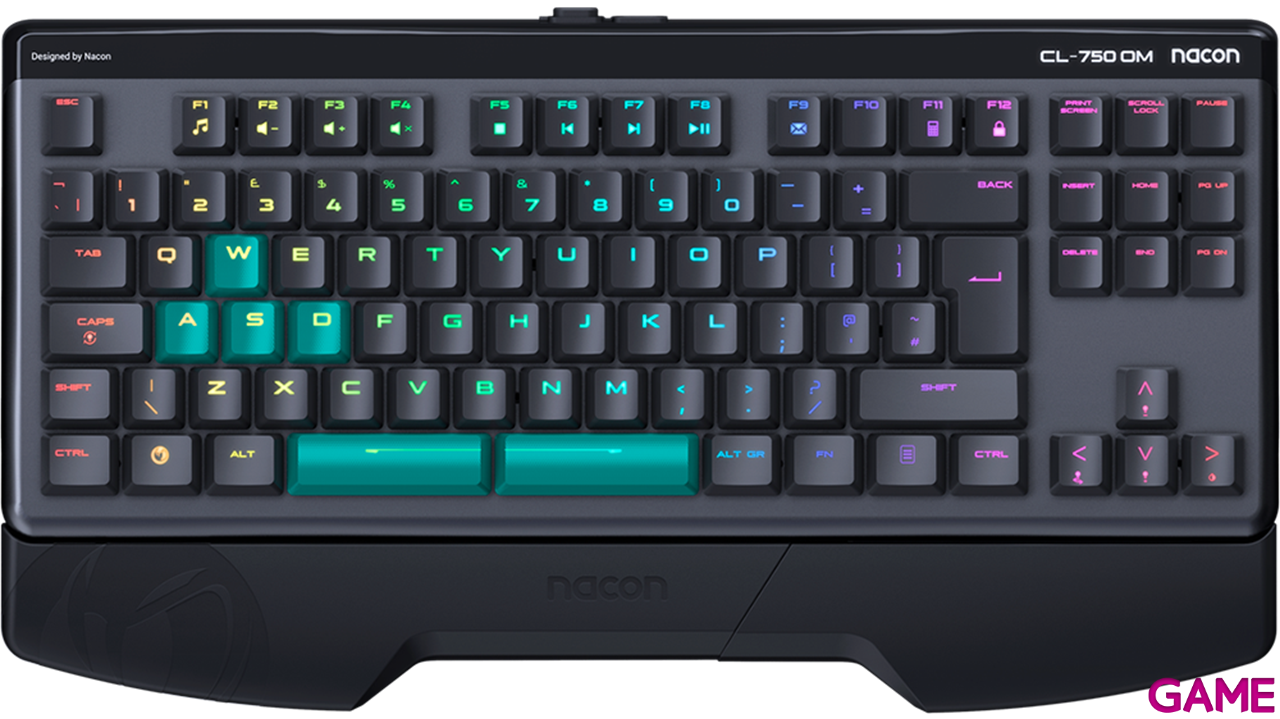 Nacon CL-750OM Optico Mecanico RGB Layout Spanish - Teclado Gaming-0