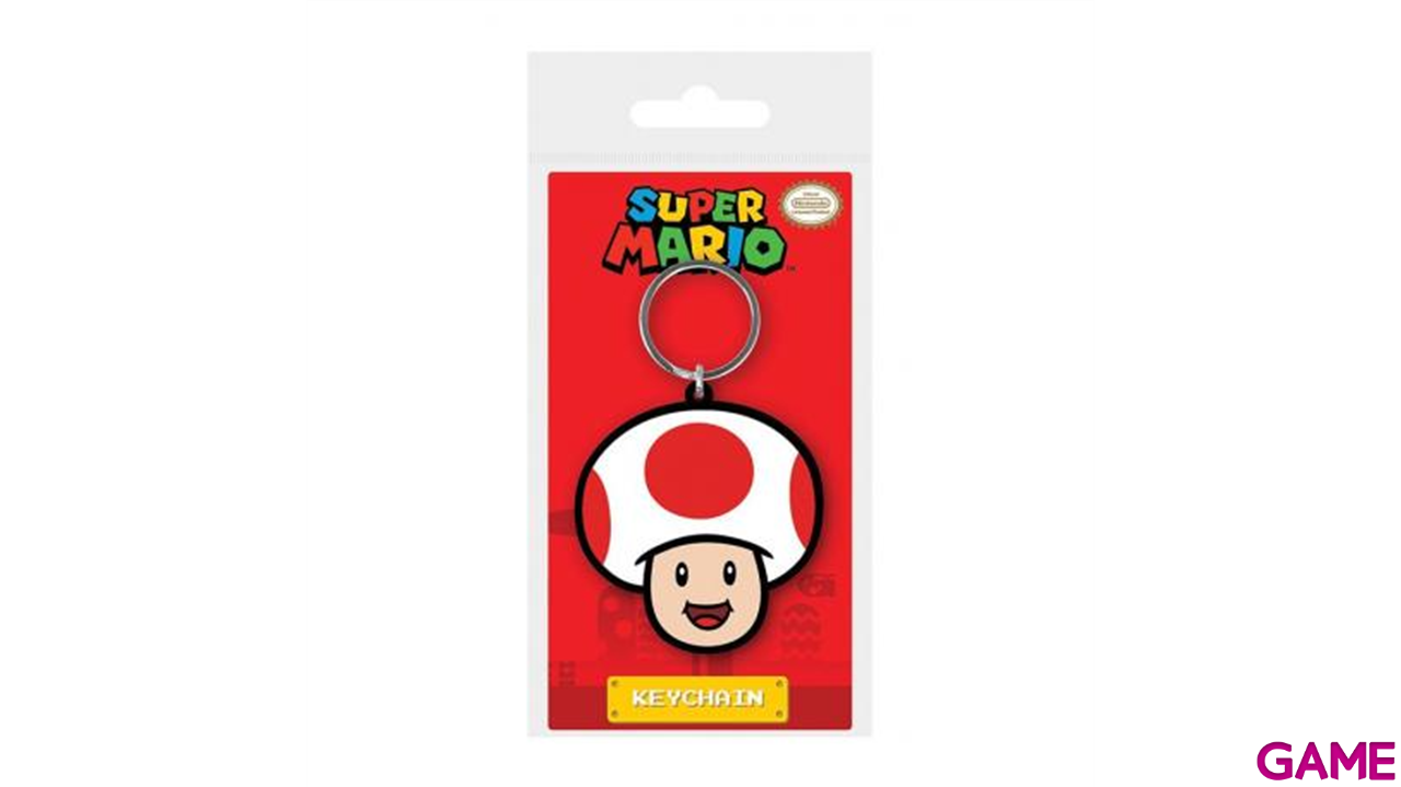 Llavero Super Mario: Toad-0