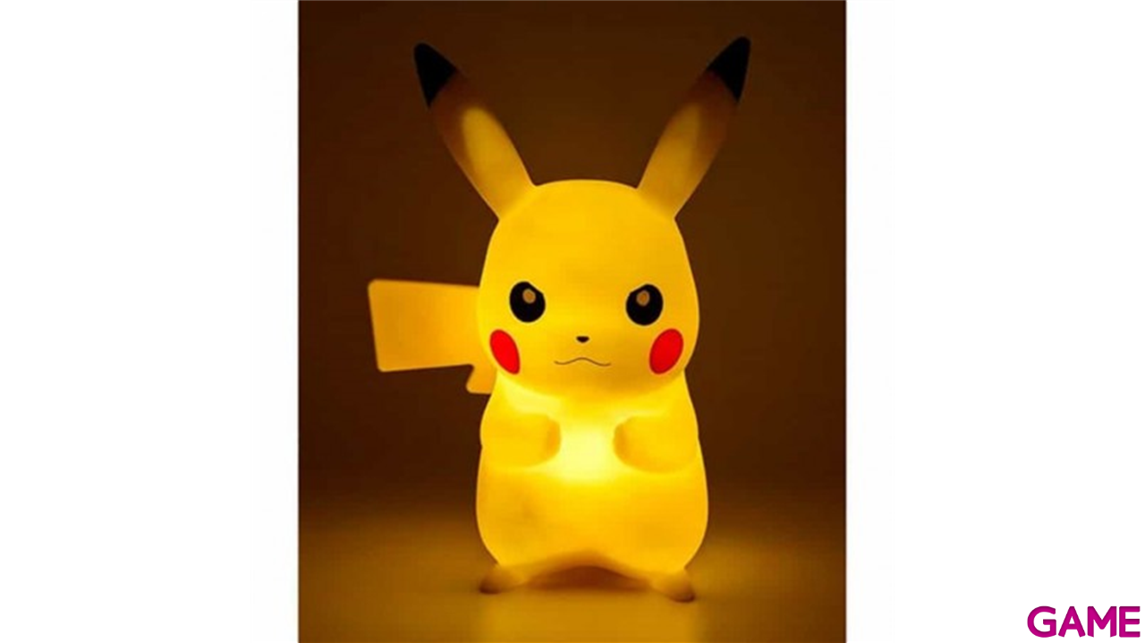 Lámpara Pokemon: Pikachu Enfadado 25 cm + Remote control-0