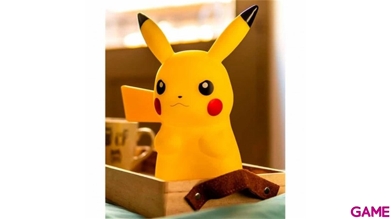 Lámpara Pokemon: Pikachu Enfadado 25 cm + Remote control-2