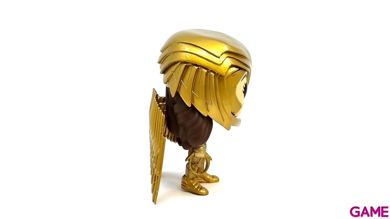 Figura POP Wonder Woman 1984: Wonder Woman Power Pose con Traje Dorado-5