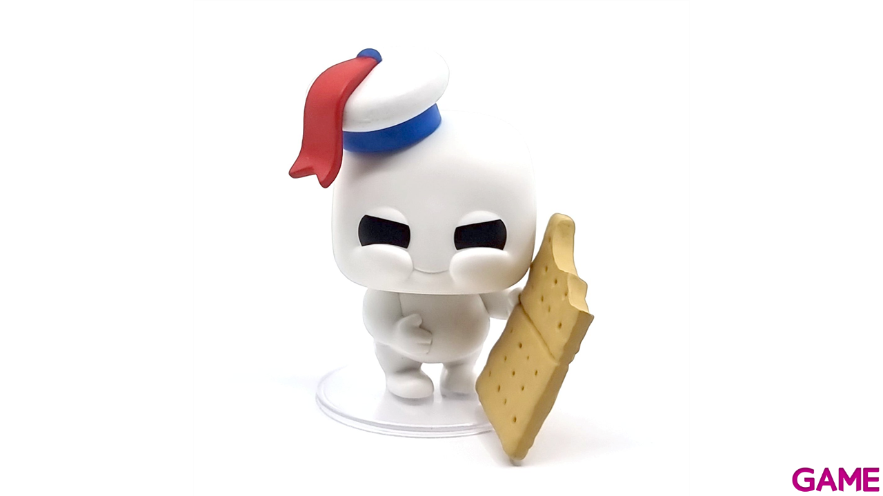 Figura POP Cazafantasmas: Más allá Mini Marshmallow con galleta-0