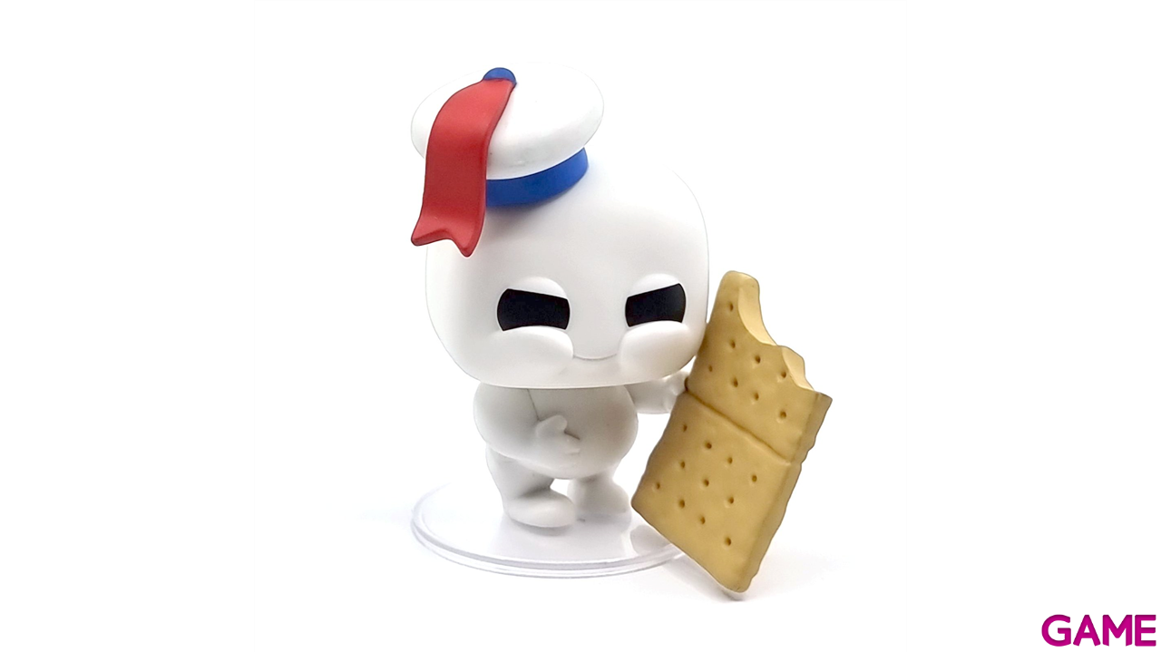 Figura POP Cazafantasmas: Más allá Mini Marshmallow con galleta-2