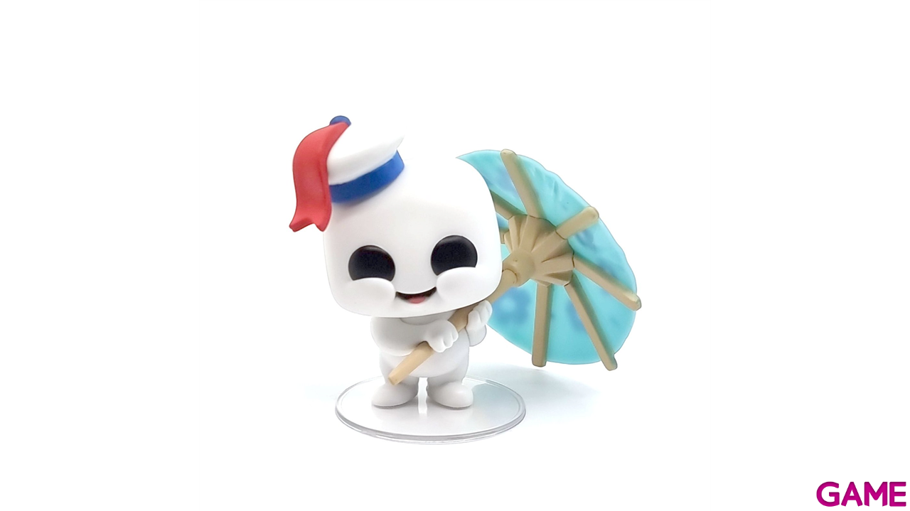 Figura POP Cazafantasmas: Más allá Mini Marshmallow con paraguas-0