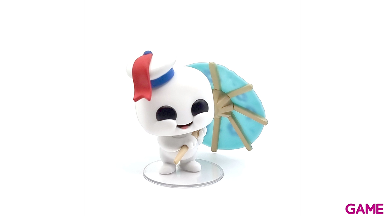Figura POP Cazafantasmas: Más allá Mini Marshmallow con paraguas-2