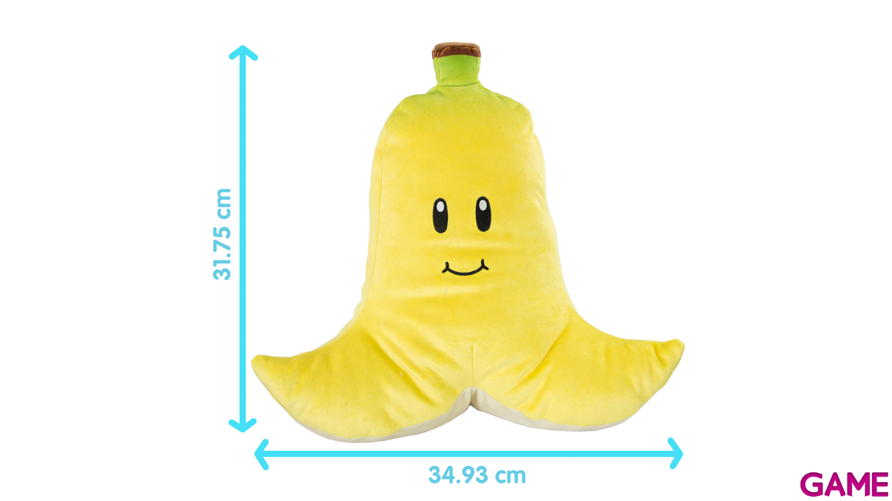 Peluche Mario Kart Mocchi Mocchi Banana de 32 cm-3