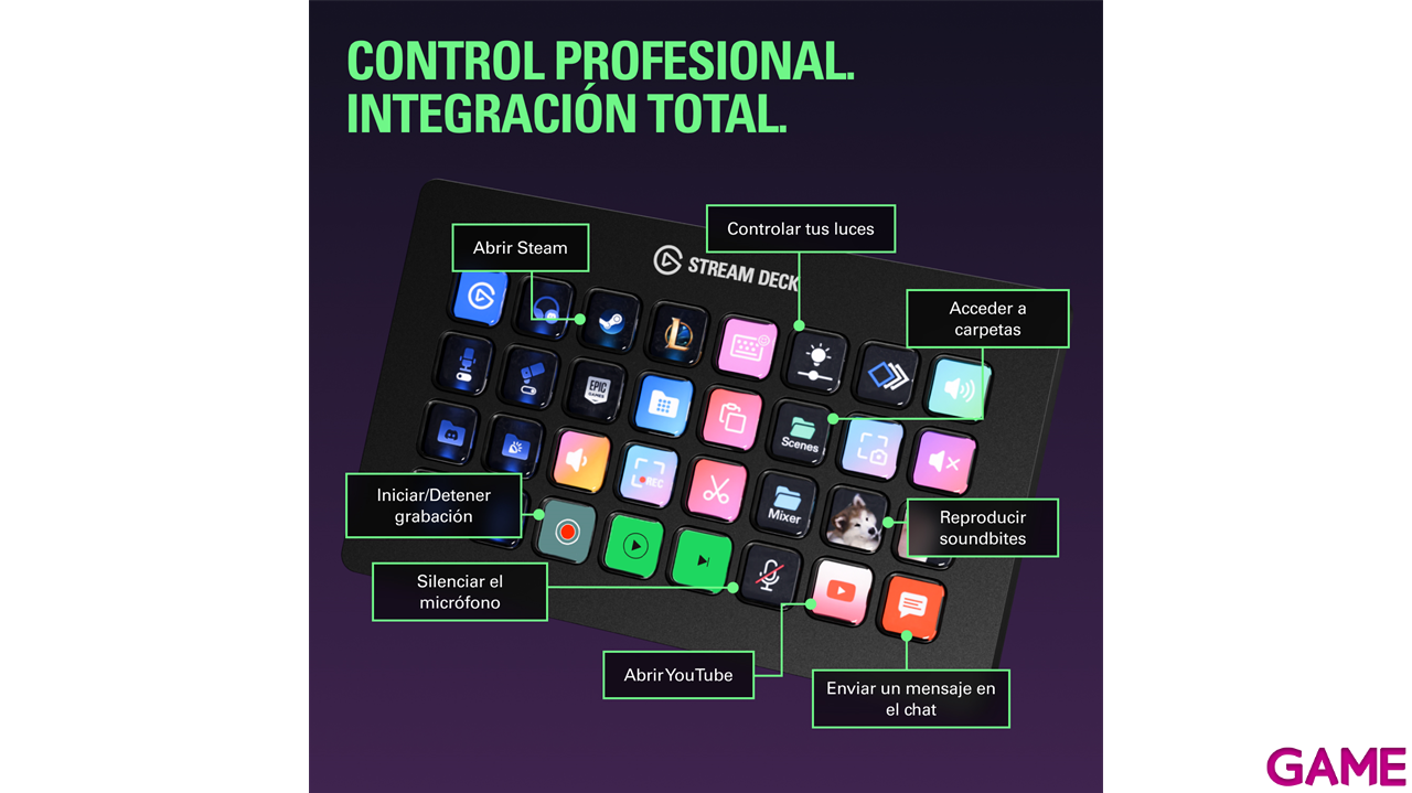 Elgato Stream Deck XL - Controlador Streaming-3
