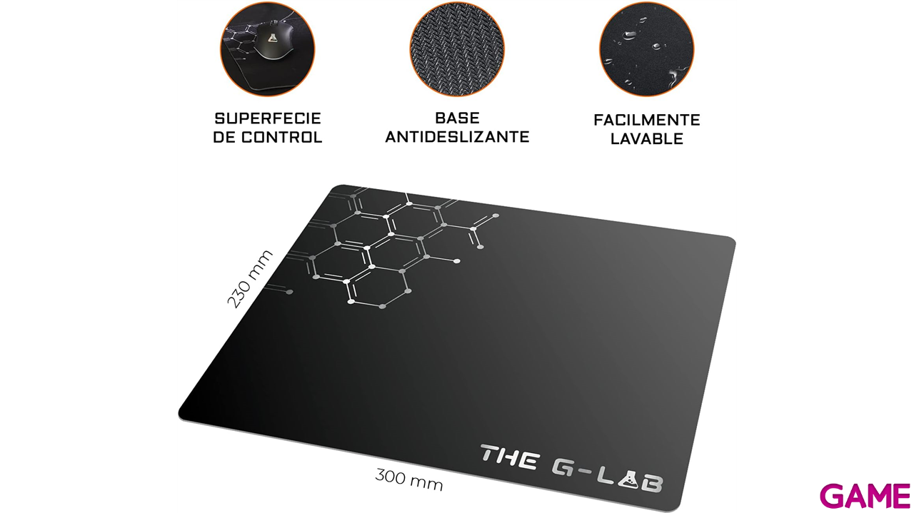 The G-Lab Combo Gallium Teclado+Ratón+Alfombrilla+Auriculares - Pack Gaming-2
