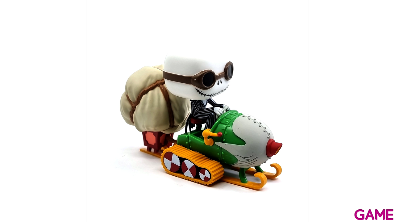 Figura POP Pesadilla Antes de Navidad S8: Jack Goggles & Snowmobile-1