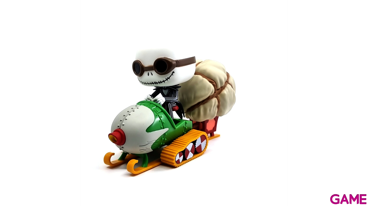 Figura POP Pesadilla Antes de Navidad S8: Jack Goggles & Snowmobile-2