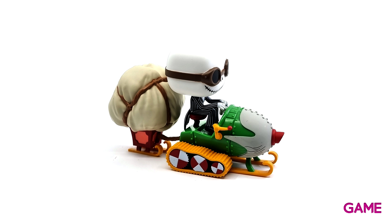 Figura POP Pesadilla Antes de Navidad S8: Jack Goggles & Snowmobile-3