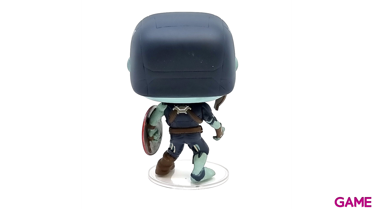 Figura POP Marvel What if: Capitán América Zombie-2