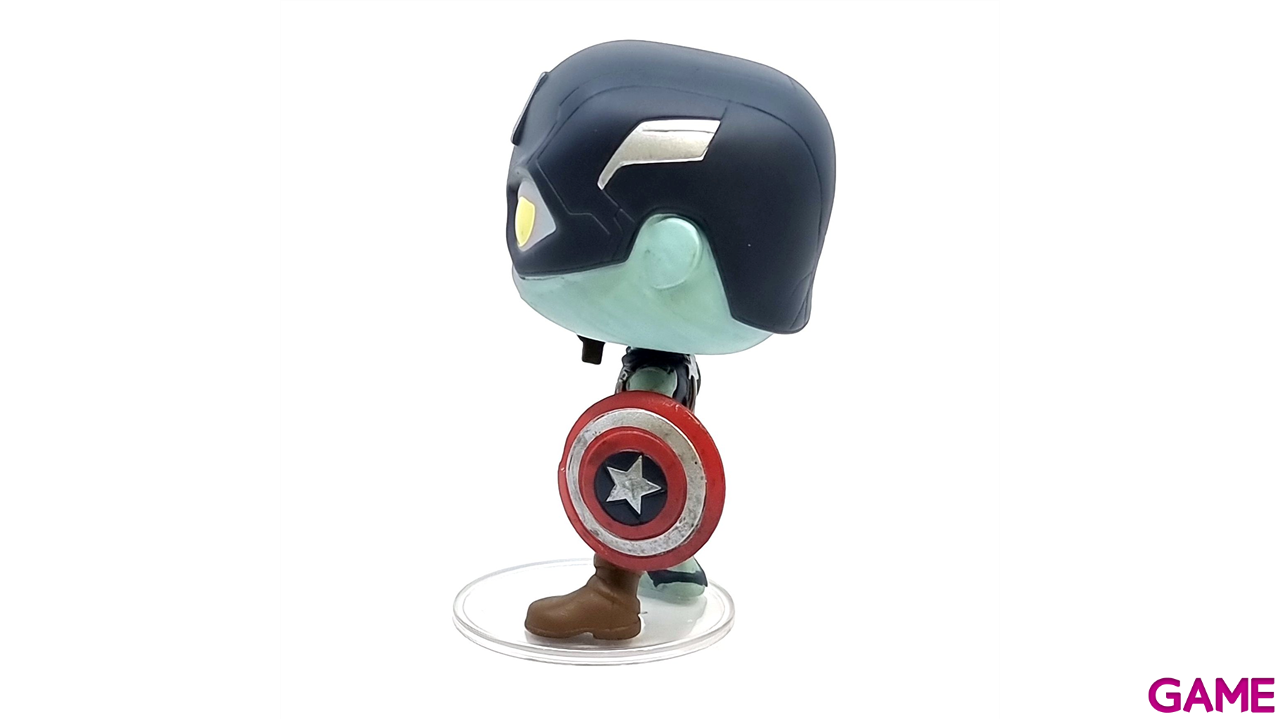 Figura POP Marvel What if: Capitán América Zombie-3