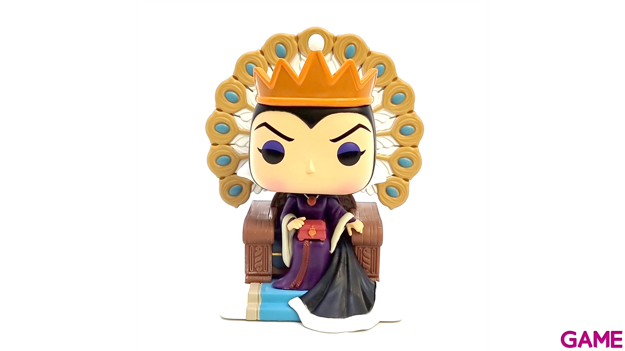 Figura POP Deluxe Disney Villanos: Reina Malvada en Trono-1