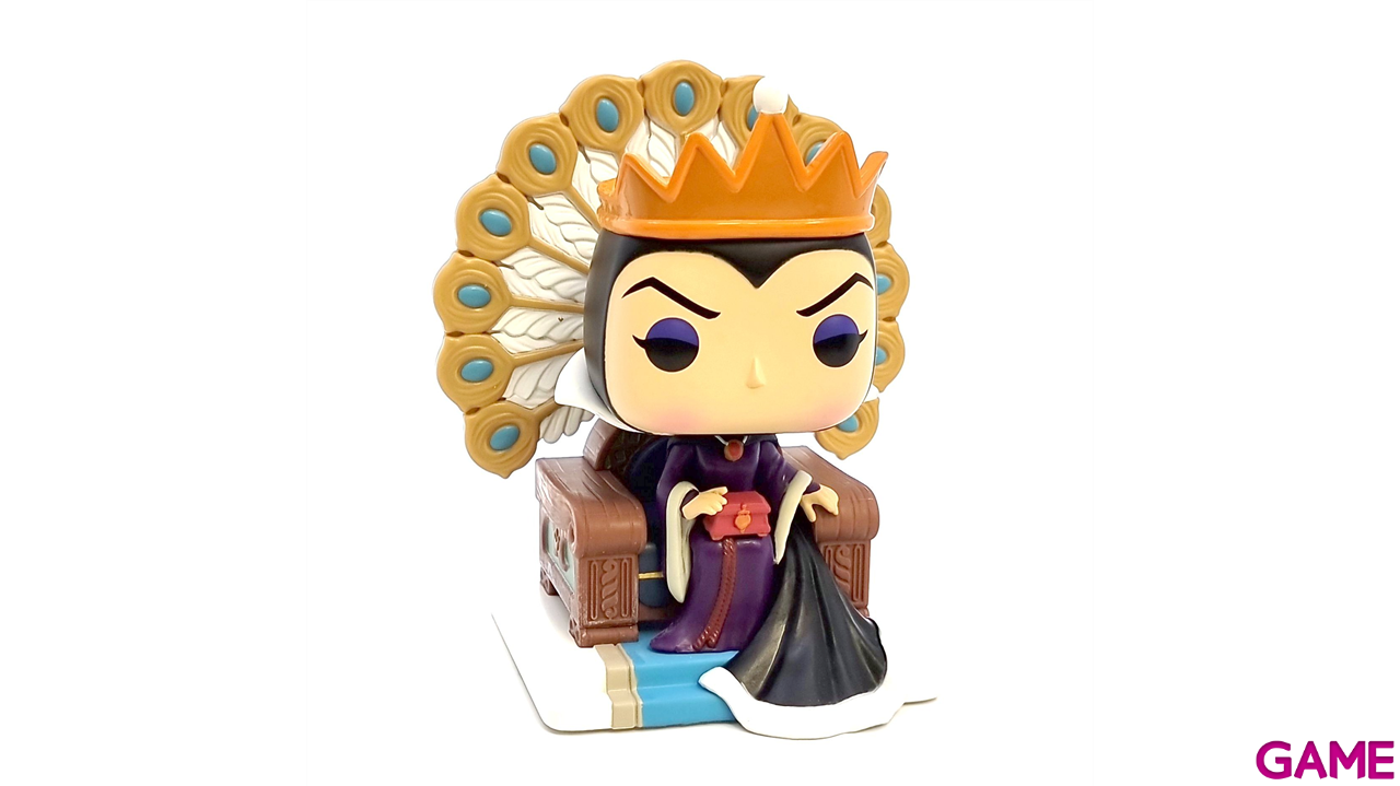 Figura POP Deluxe Disney Villanos: Reina Malvada en Trono-3