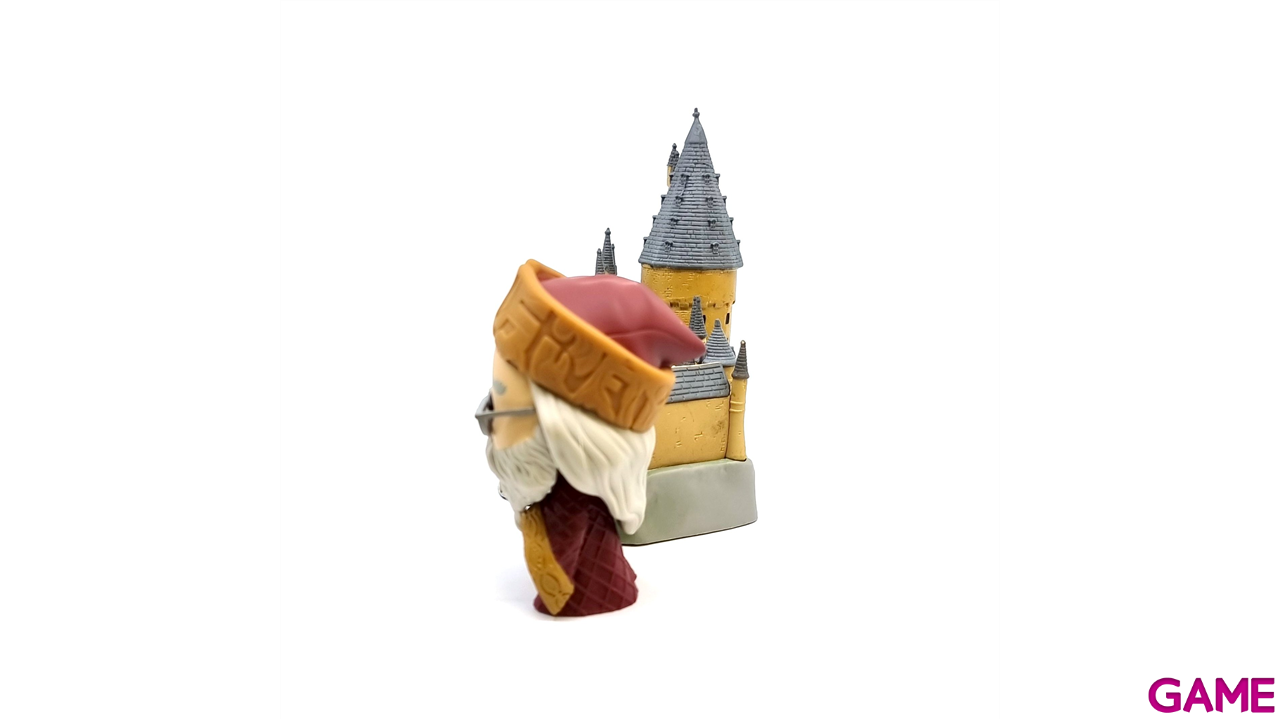 Figura POP Harry Potter Town Aniversario: Dumbledore con Hogwarts-3