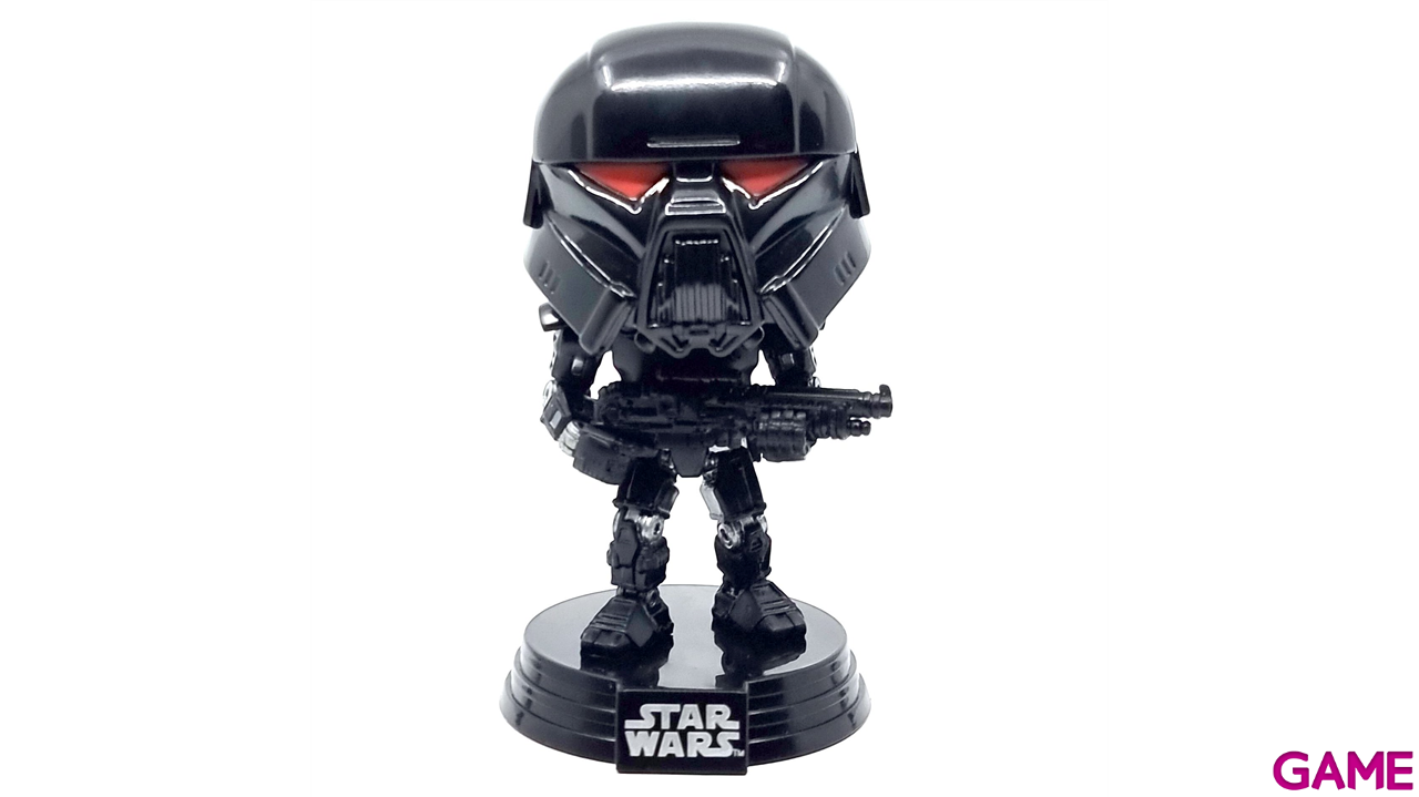 Figura POP Star Wars Mandalorian Dark Trooper Battle-3