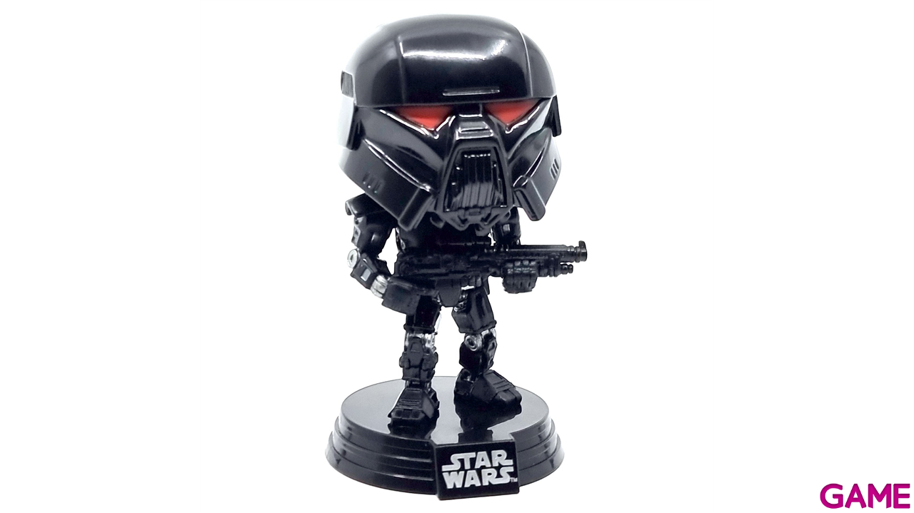 Figura POP Star Wars Mandalorian Dark Trooper Battle-4