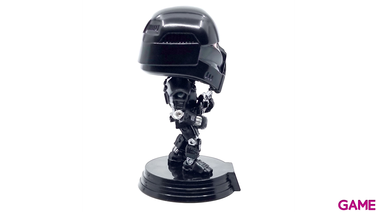 Figura POP Star Wars Mandalorian Dark Trooper Battle-5