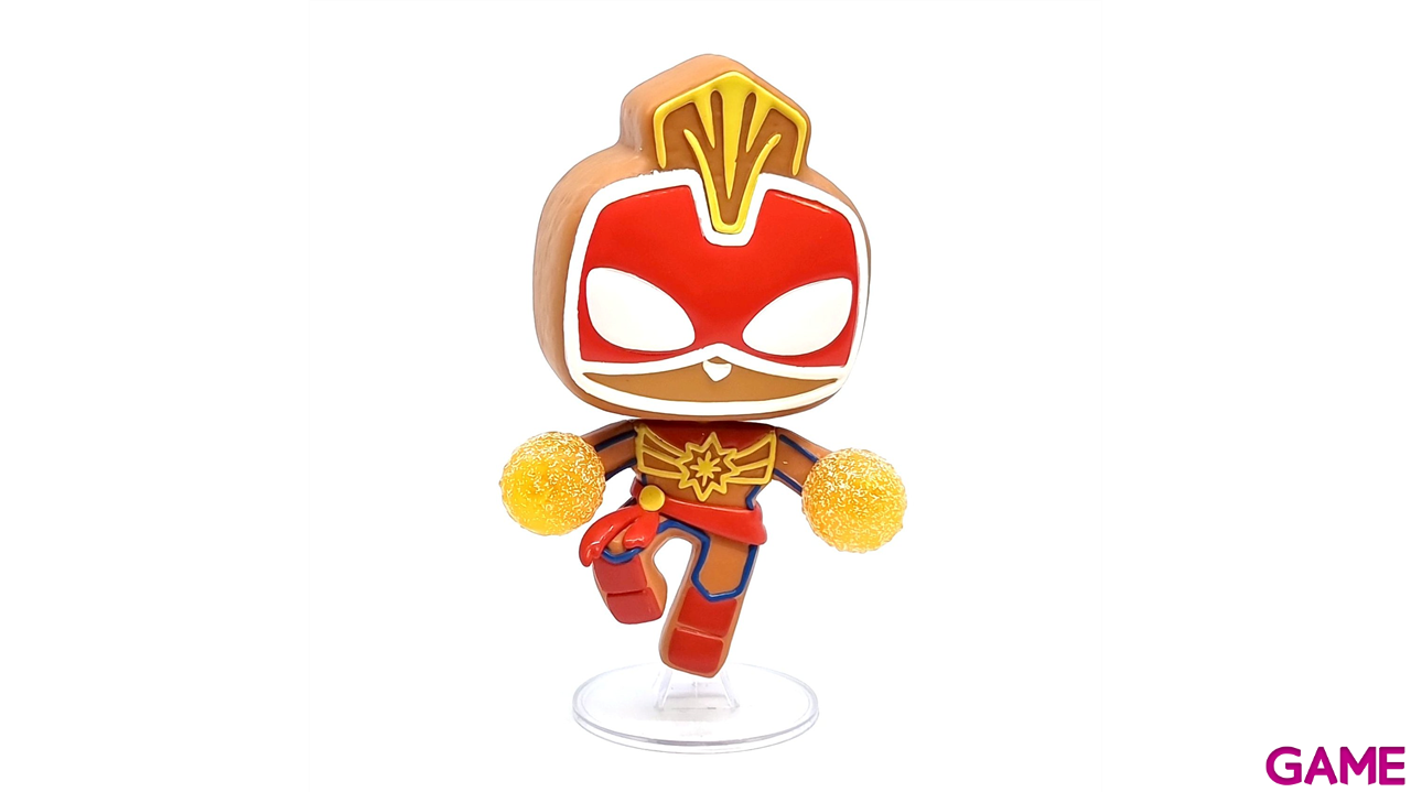 Figura POP Marvel Holidays S3: Capitana Marvel-6