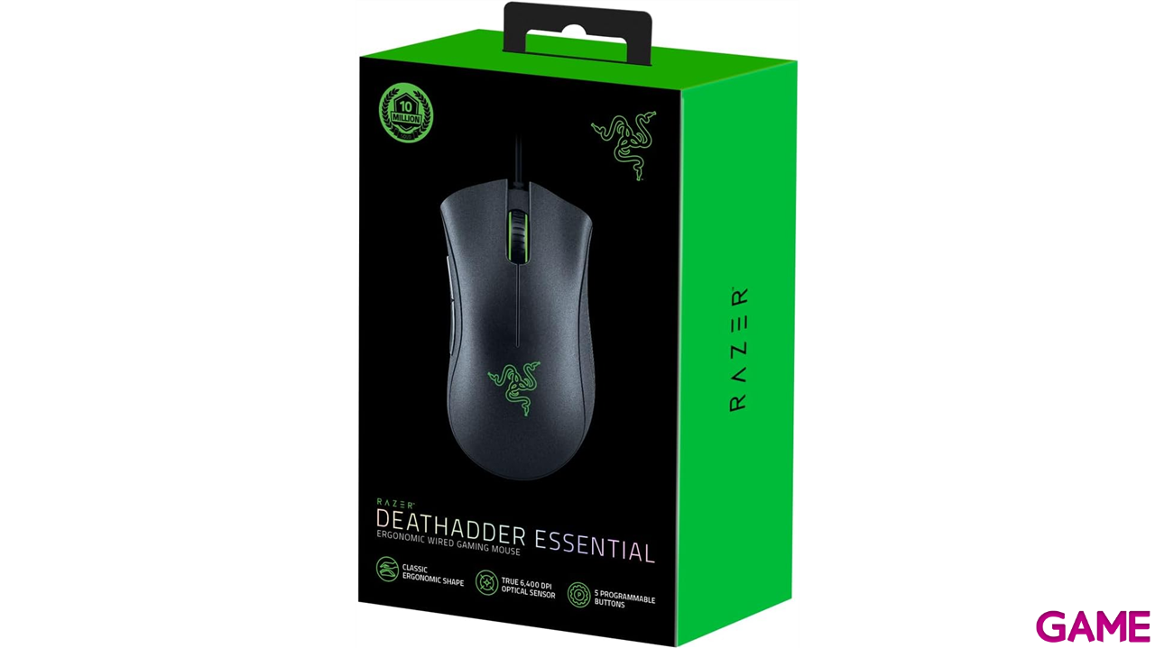Razer Deathadder Essential Negro - Raton Gaming-2