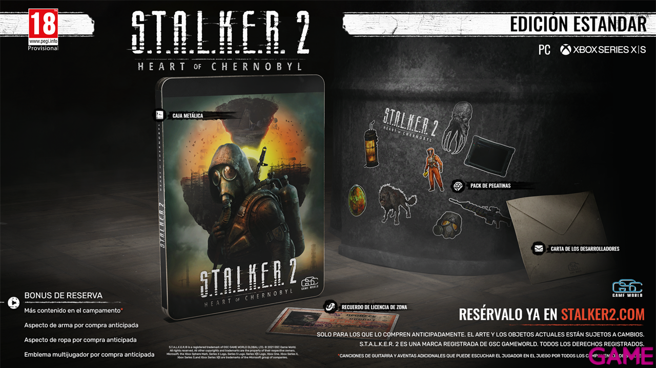S.T.A.L.K.E.R. 2 Heart of Chornobyl - Edición Steelbook-19