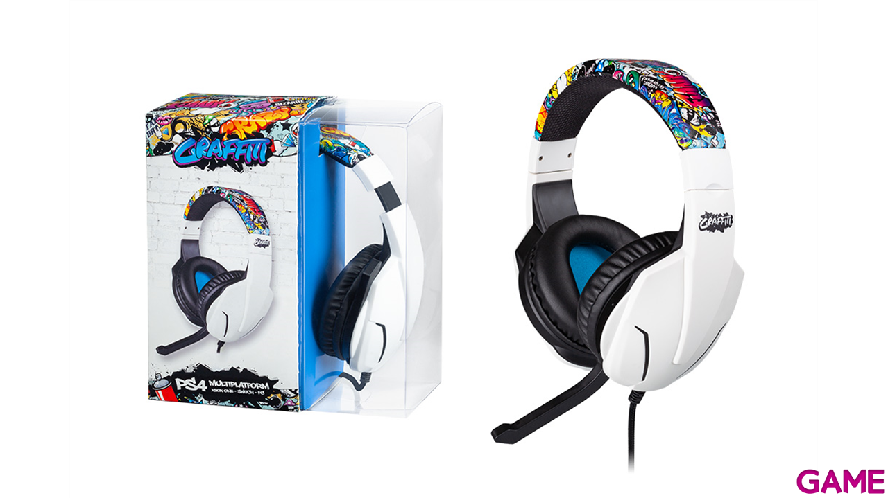 Auriculares Indeca Graffiti Life-2