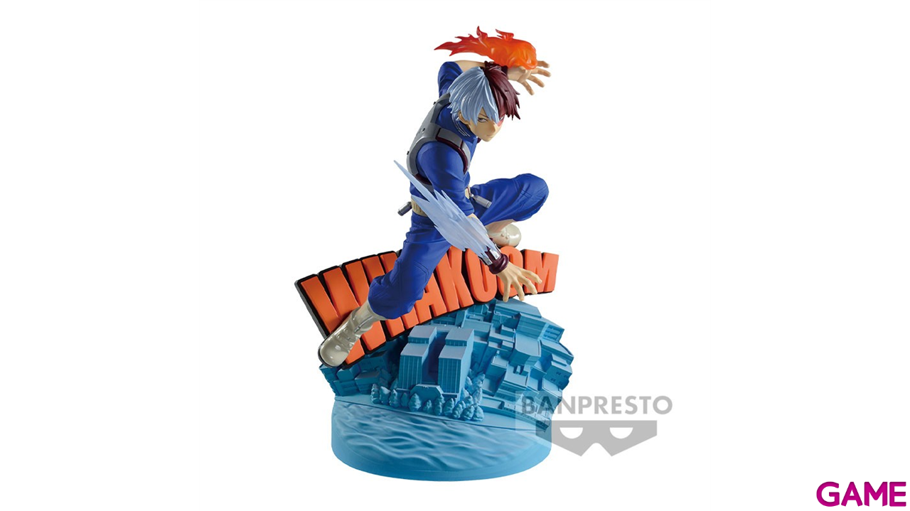 Figura My Hero Academia: Diorama Shoto Todorok The Anime-1