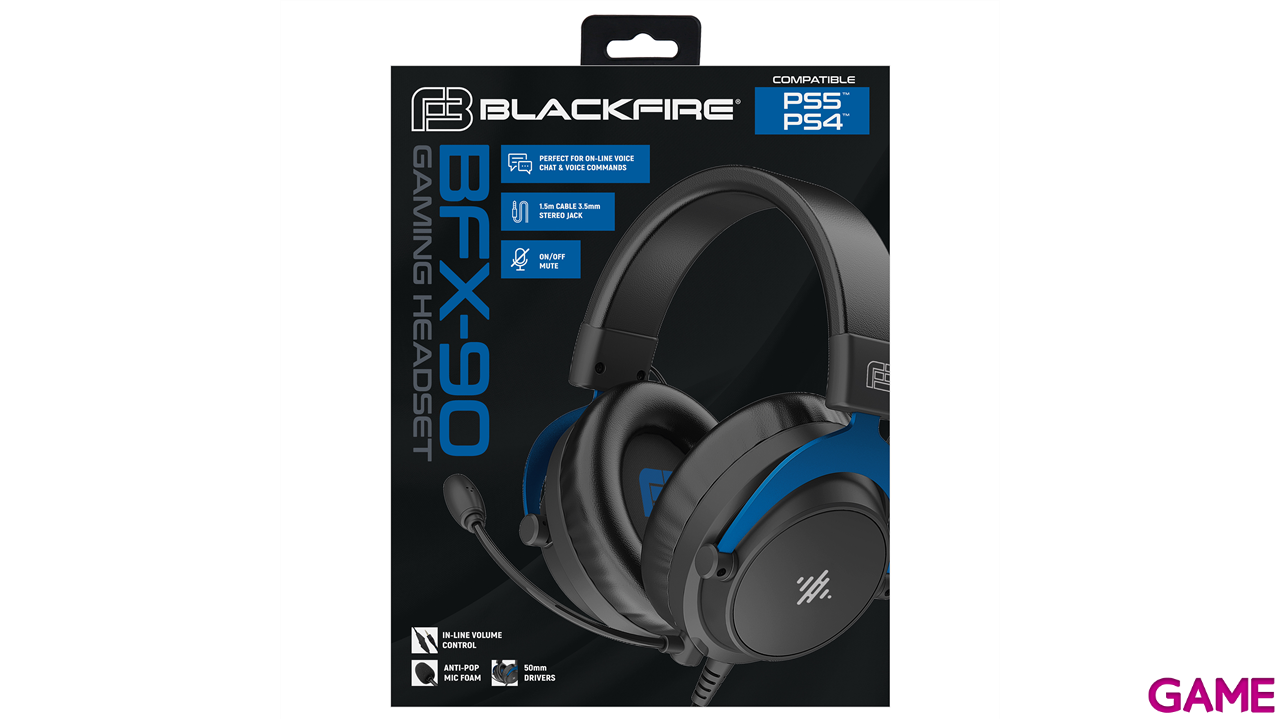 Auriculares Ardistel Blackfire BFX-90 PS4-PS5-PC-3