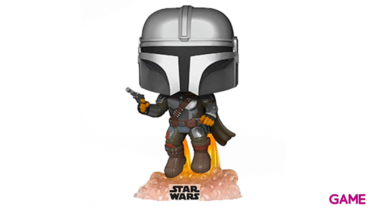Figura POP Star Wars: Mando Flying Blaster-2