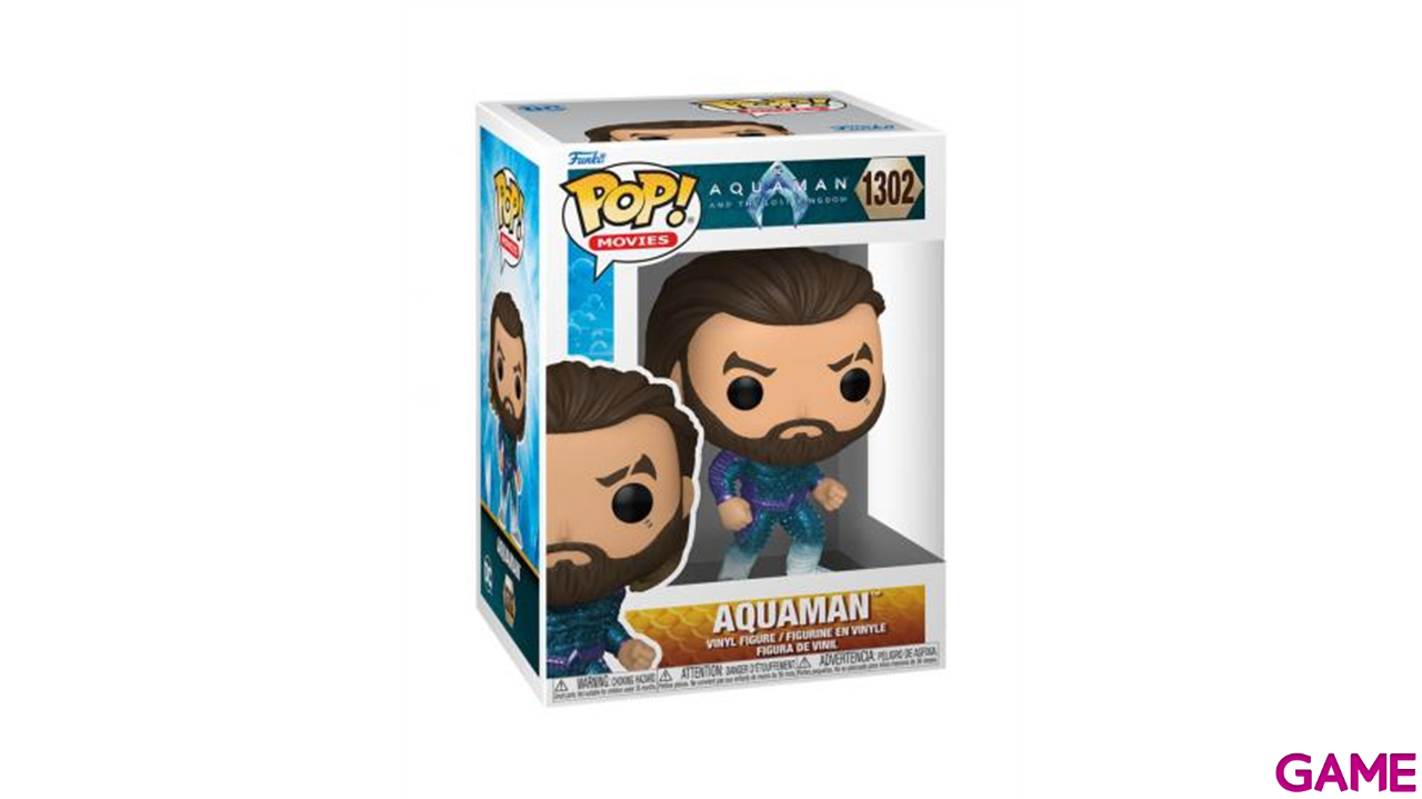 Figura POP Movies Aquaman y el Reino Perdido: Traje Especial-0