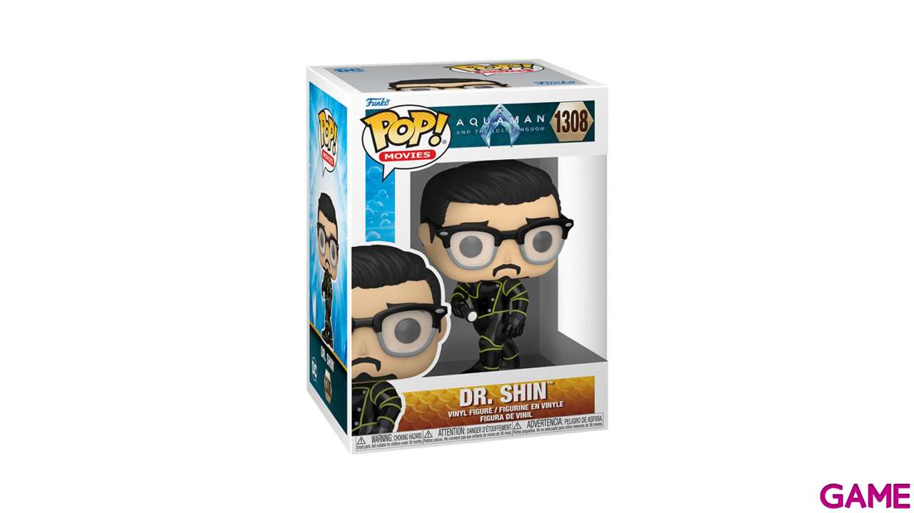 Figura POP Movies Aquamán y el Reino Perdido: Dr. Shin-0