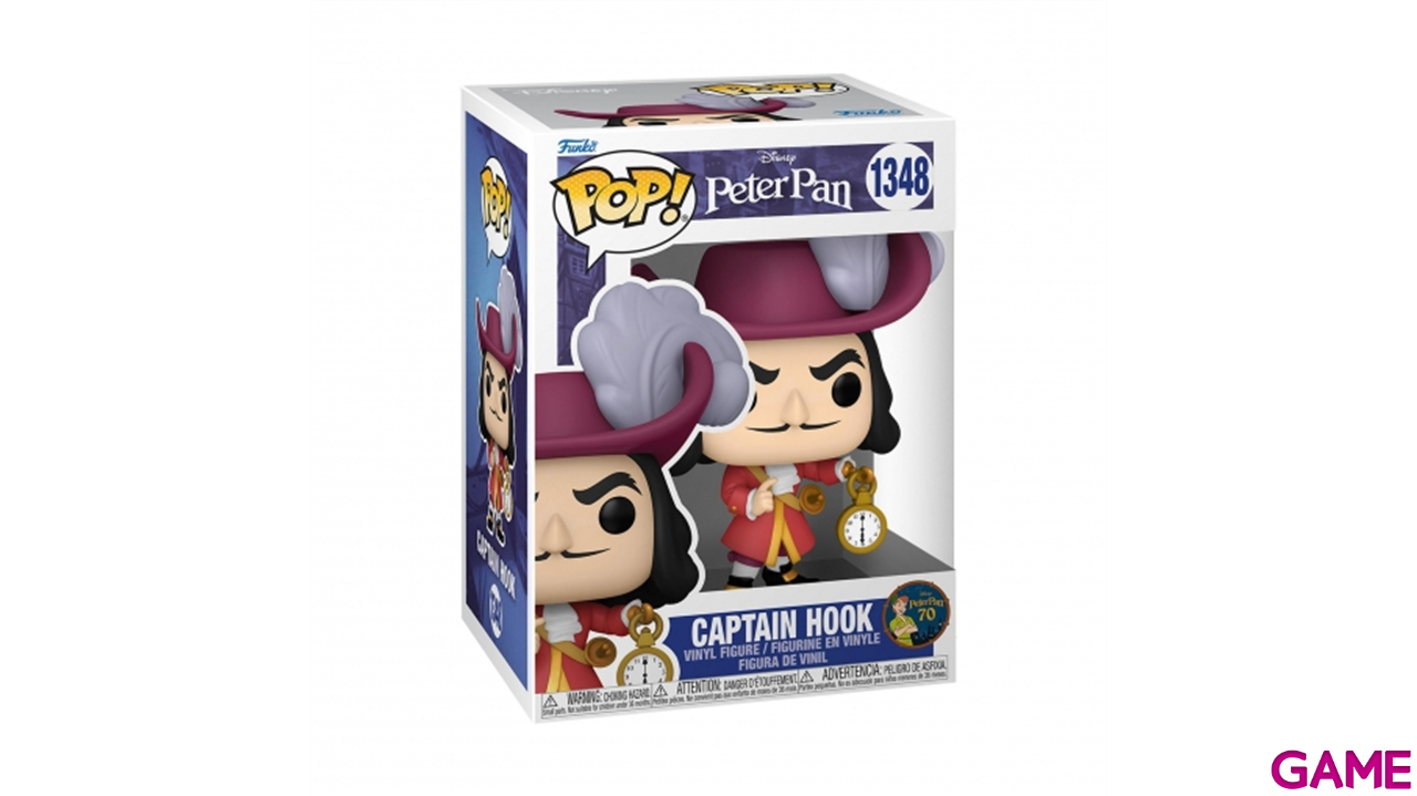 Figura Pop Peter Pan 70th: Hook-1