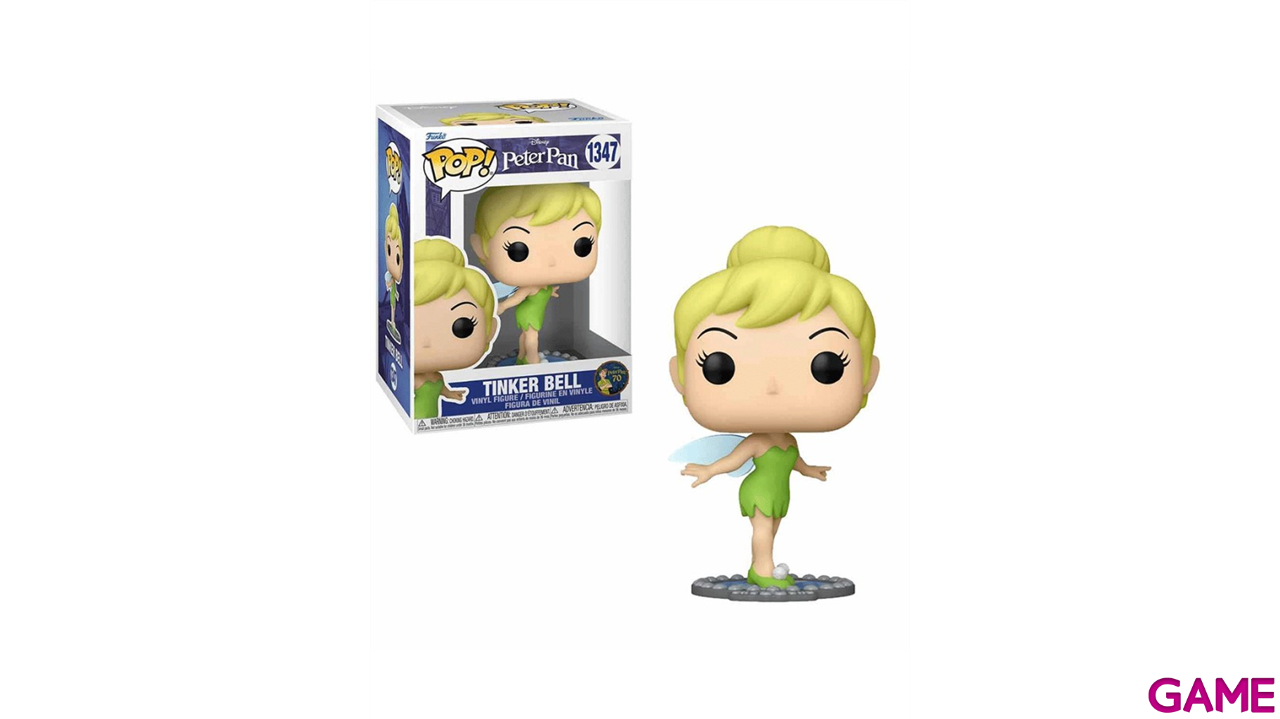 Figura Pop Peter Pan 70th: Campanilla en Espejo-0