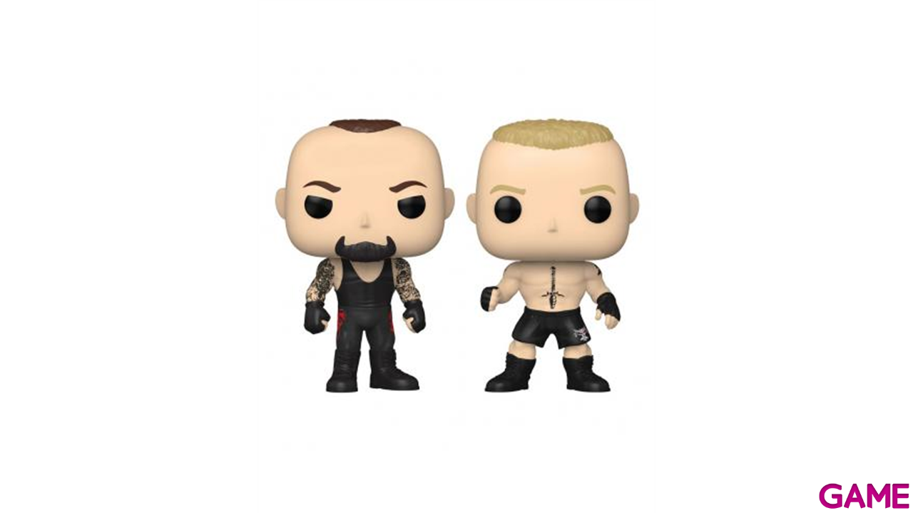 Pack 2 Figuras Pop WWE: Lesnar y Undertaker-26