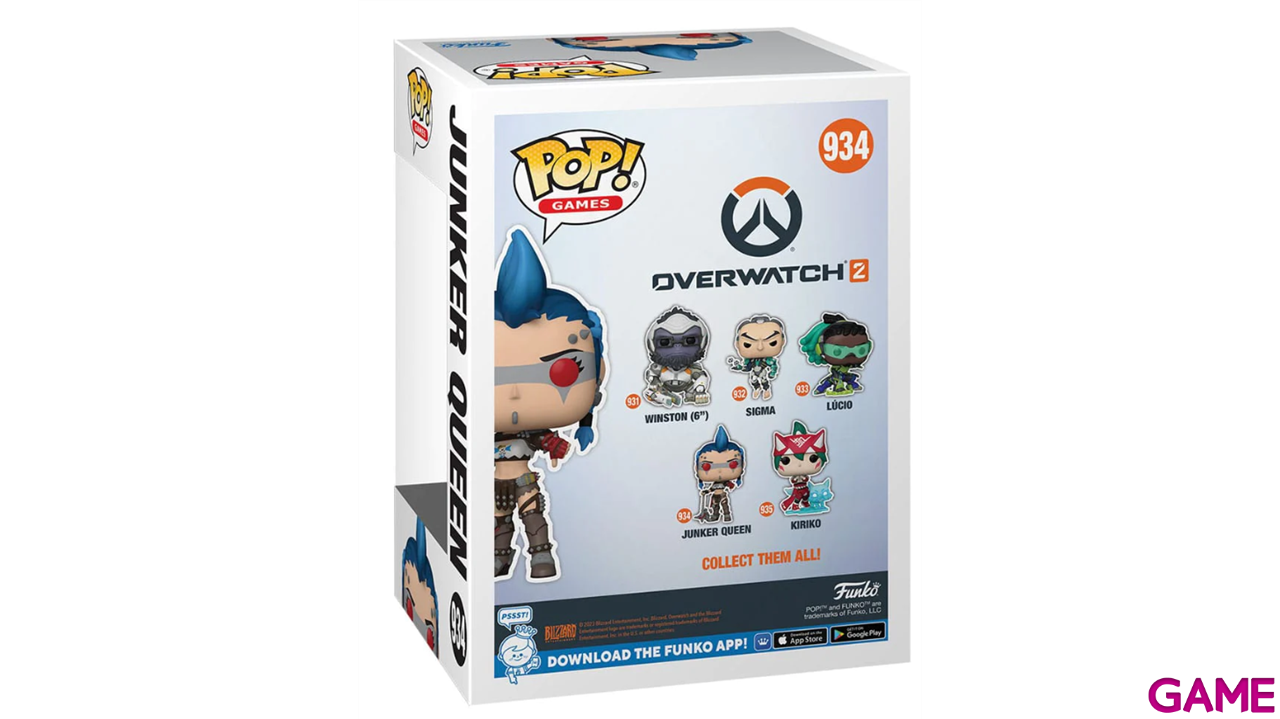 Figura Pop Super Overwatch 2: Junker Queen-1
