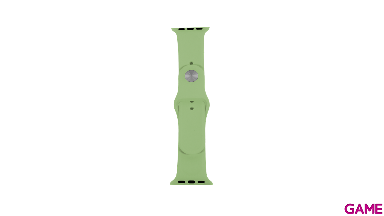 Correa Apple Watch Silicona 38-40 mm Verde Menta-3