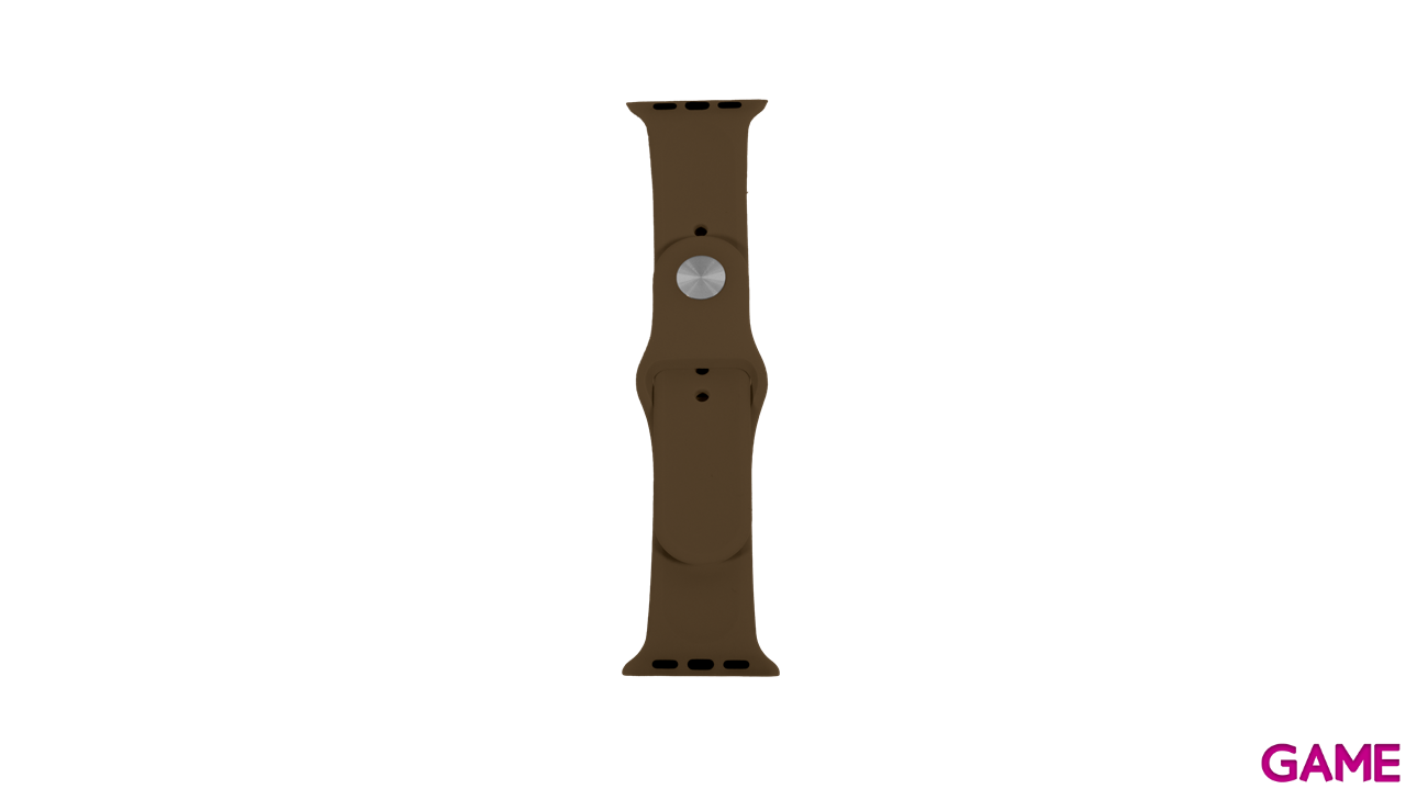Correa Apple Watch Silicona 38-40 mm Chocolate-2