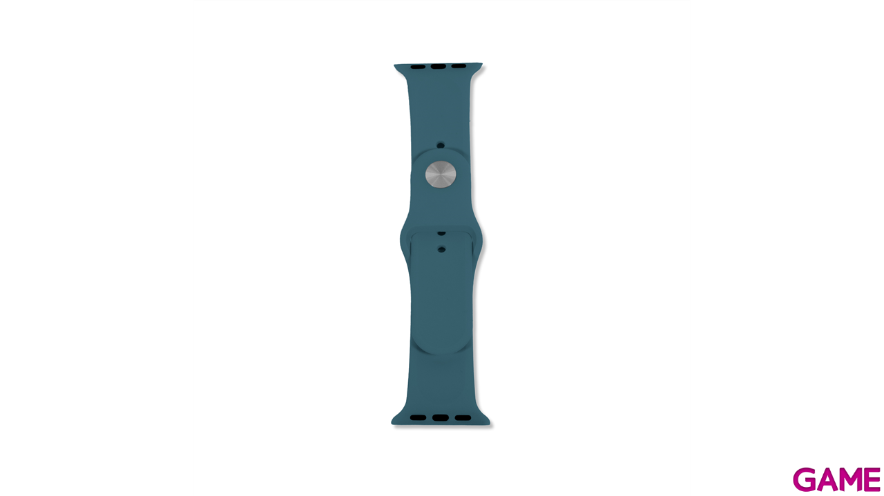 Correa Apple Watch Silicona 38-40 mm Azul Hielo-0